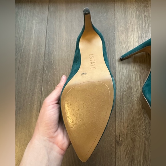 1. STATE teal high heels size 8.5 - Picture 4 of 7
